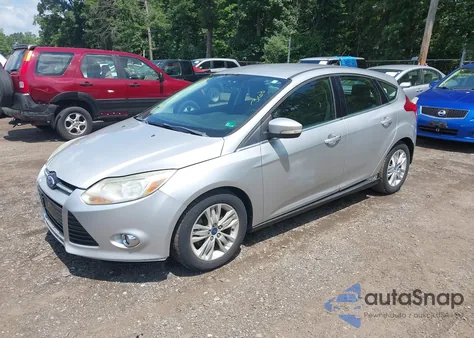2012 Ford Focus Sel z USA, uszkodzony, nr VIN 1FAHP3M23CL190235